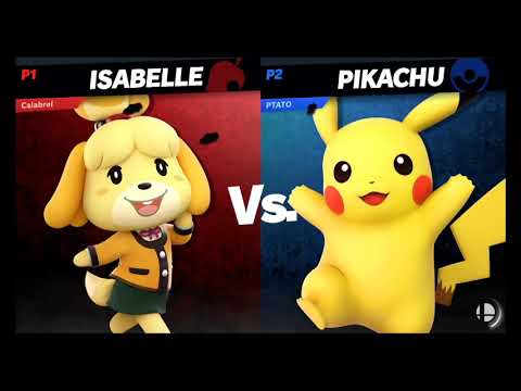 Calabrel (Isabelle) vs DarkP0tat0 (Pikachu) - Smash Ultimate 6.1.0