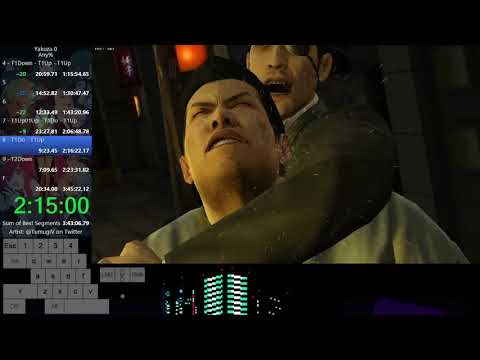Yakuza 0 - Any% Speedrun 3:43:39