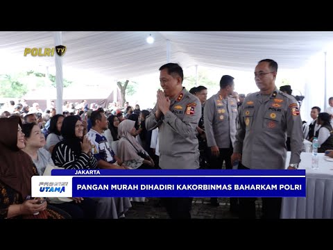 MASYARAKAT APRESIASI GERAKAN PANGAN MURAH DAN BAKTI KESEHATAN POLRES JAKARTA BARAT