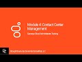 Comprehensive Guide to Configuring Contact Center in Genesis Cloud