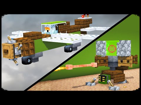 Minecraft: 10+ MILITARY build Hacks and Ideas