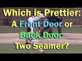 Which is Prettier:  A Front Door or Back Door Two Seamer?  [Featuring Greg Maddux]  #shorts