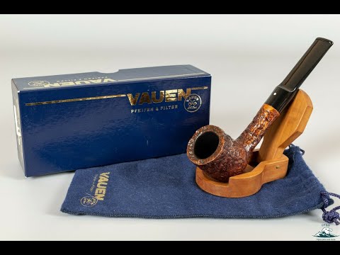 Vauen Dr. Perl Sandblasted Straight Billiard Saddle Stem (5242) 9mm