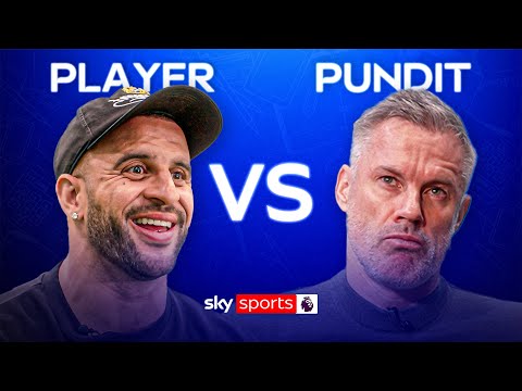 Jamie Carragher vs Kyle Walker | Player vs Pundit 🟣