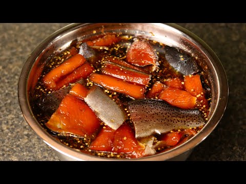 SPRING Rainbow Trout SMOKED Candy Salmon FULL Recipe Catch Clean Cook