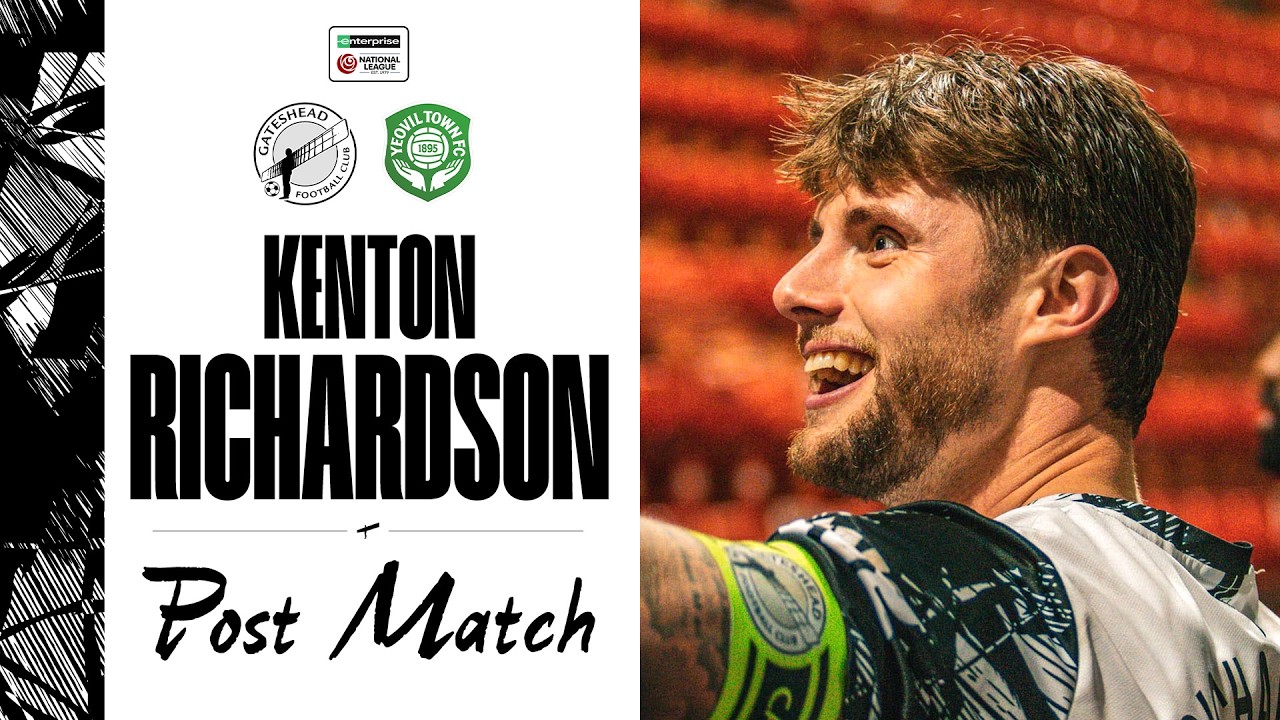 “No complacency” 😤 | Kenton Richardson on Yeovil (H) win | POST-MATCH