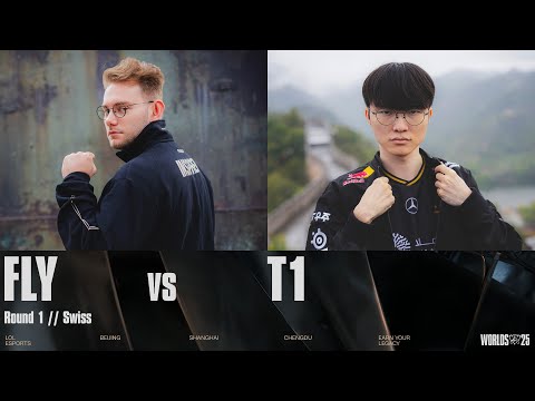 FLY vs T1 | WORLDS 2025 | Swiss Stage | Game 01 | FlyQuest vs T1