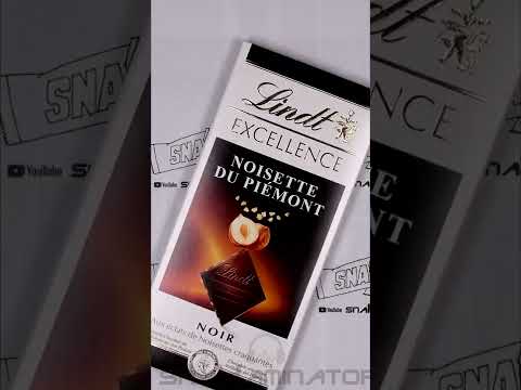 Lindt Excellence Dark Chocolate Bar w/ Roasted Hazelnut (100g) 🍫 #shorts