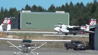 preview picture of video 'CDF Air Attack S-2 Trackers & OV-10 at Grass Valley'