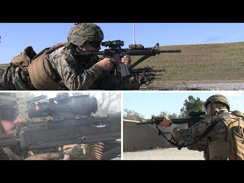 U.S. Marines with 7th Communication Battalion FEX B-Roll