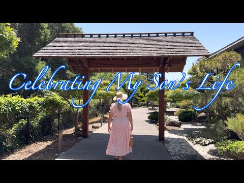 Celebrating My Son’s Life - Japanese Garden Tour & Making My Zen Garden Fountain