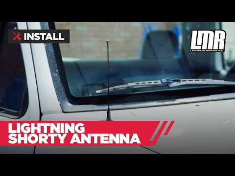 F-150 SVT Lightning 8" Shorty Antenna Install - SVE (1993-2004)