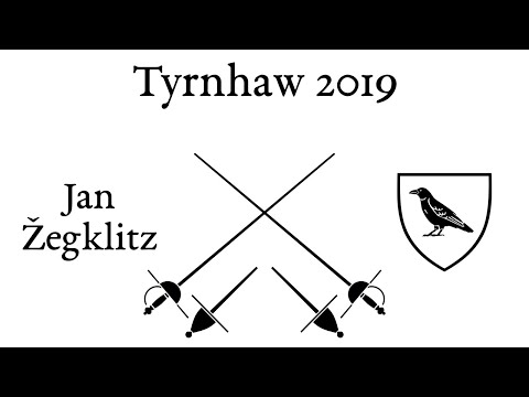 Tyrnhaw 2019, rapier and dagger - Jan Žegklitz