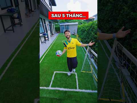 Sân Bóng 35Tr Của Mình Sau 5 Tháng... KINH KHỦNG!! | #bongda #football #housetour