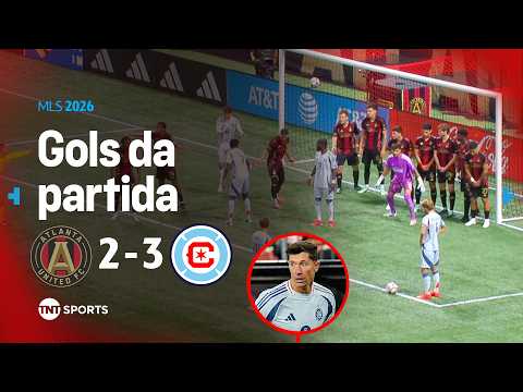 TIME DE LEWANDOWSKI VENCE COM GOLS BIZARROS! ATLANTA UNITED 2X3 CHICAGO FIRE | MLS