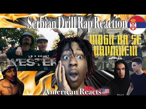American Reacts to Serbian Drill Rap! Ft. Klinac, Baskjat, LB, Kojot, Crni Cerak