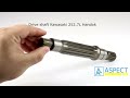 Відео огляд Вал гідромотора Kawasaki 252,7L Handok
