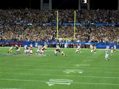 Superbowl XLIII fan view: Warner fumble to end game
