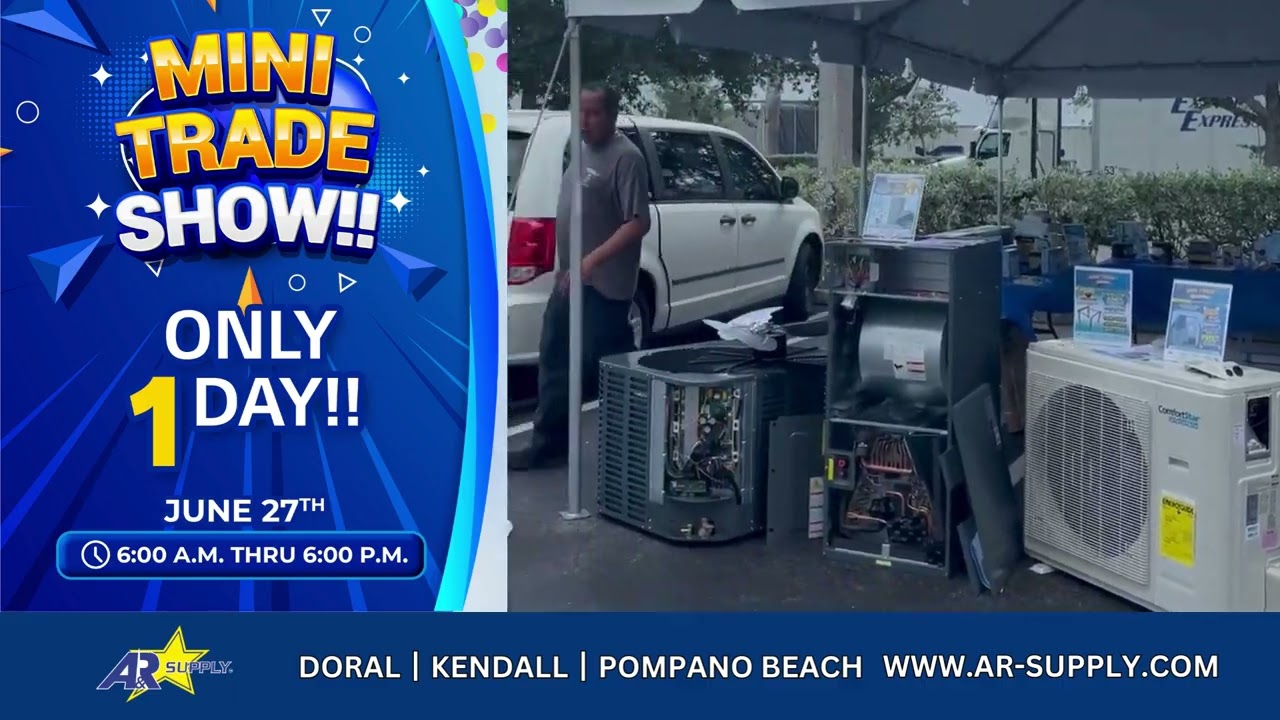 A&R Supply - Air Conditioning & Refrigeration Wholesaler Mini-Trade Show June 2024