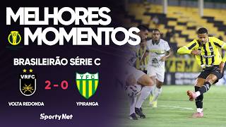 YGOR CATATAU BRILHA E VOLTA REDONDA FAZ 2X0 EM CIMA DO YPIRANGA - MELHORES MOMENTOS