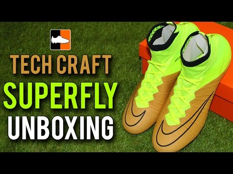 Tech Craft Nike Mercurial Superfly Unboxing - Canvas/Volt Edition