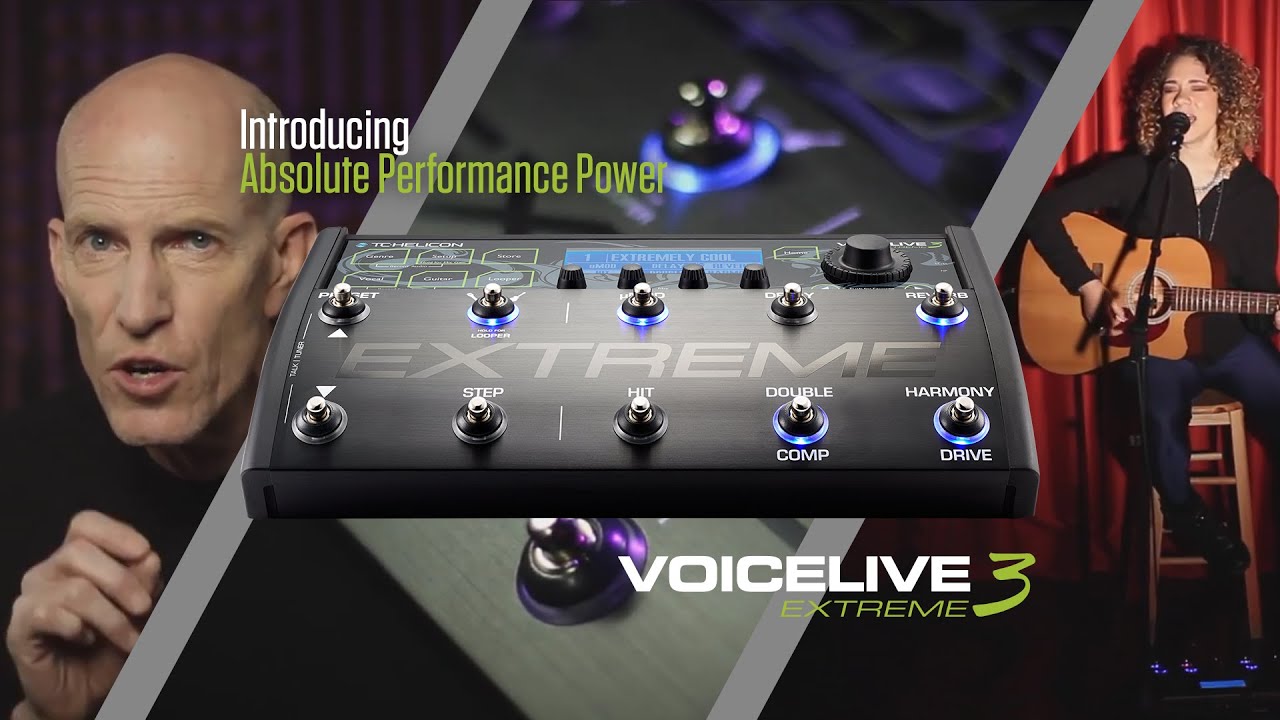 TC Helicon VoiceLive 3 Extreme Vocal & Guitar FX & Multi Looper Andertons Music Co.