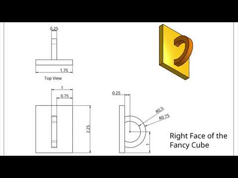 Fancy Cube - Right Face