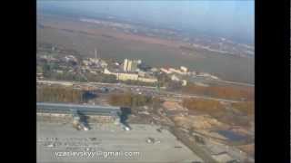 preview picture of video 'Kyiv Boryspil takeoff with shadow - KBP - Ukraine - Dniproavia - Embraer RJ145 - UR-DNA - 26.10.2011'