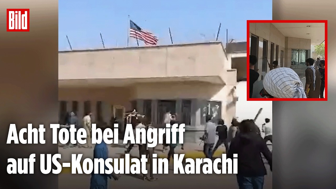 Sturm auf US-Konsulat in Karatschi: Acht Tote nach Protesten