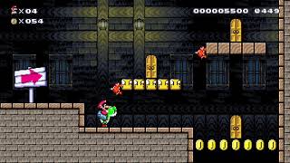 Super Mario Maker 2 - Casa encantada de ida y vuelta