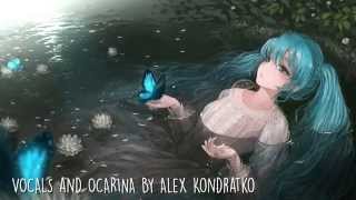 Piano &amp; Ocarina - The Water Is Wide | Vocals &amp; Ocarina By Alex Kondratko
