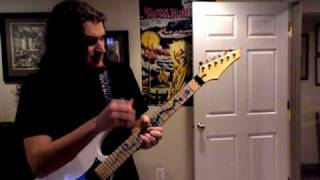 Final Fantasy VI Battle Theme on guitar (Daniel Tidwell)