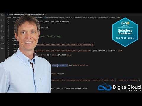 Deploy an Amazon EKS Cluster using the AWS CLI, kubectl and eksctl
