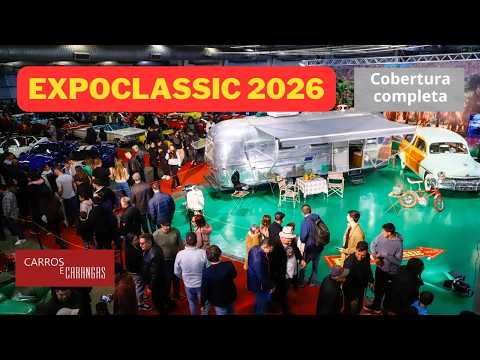 #Expoclassic 2026: confira a cobertura completa do canal Carros e Carangas