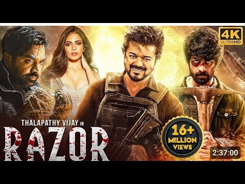 Thalapathy Vijay's RAZOR - Hindi Dubbed South Movie | Vijay Sethupathi, Malvika Mohanan, Arjun Das