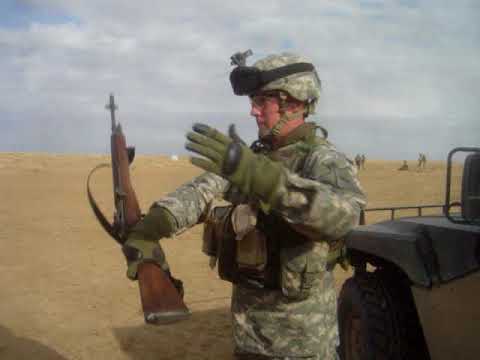 Infantry Honor Guard Rifle Inspection