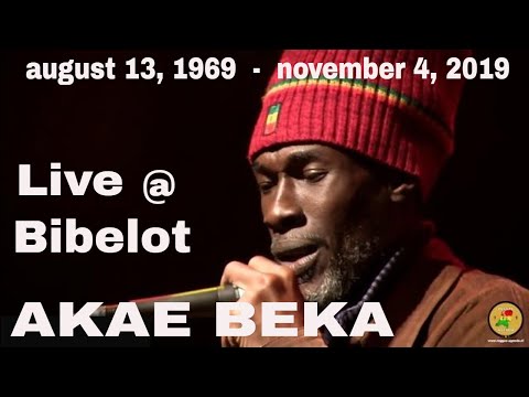 AKAE BEKA LIVE - THE VOICE OF MIDNITE  @ BIBELOT  Dordrecht