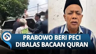Viral! Video Prabowo Beri Peci ke Penjual Akik, Dibalas dengan Bacaan Al Quran yang Bikin Trenyuh