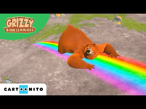 Grizzy ve Lemmingler I Tek Boynuzlu Geyik I @CartoonitoTurkiye