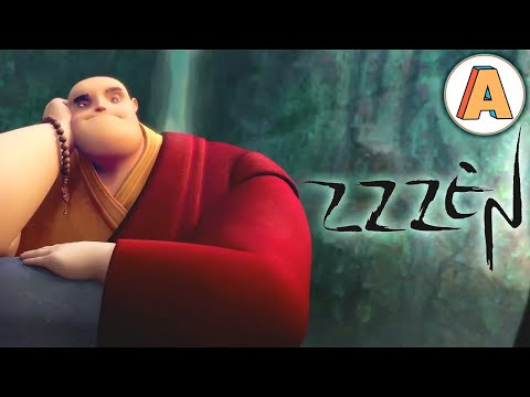 Monk is struggling to find inner peace | Zzzen - Funny CGI Animation