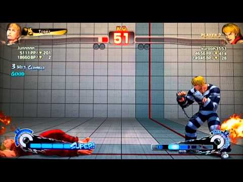 SSF4 AE:2012 Junnnnn (Cody) vs Kurooh3553 Ken