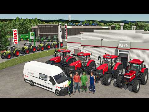 J'ai Comparé 4 Concessions pour équiper ma Ferme (John Deere, CLAAS, New Holland, Case) | FS25