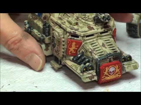 Camo Painting the Taurox Prime - Part 3