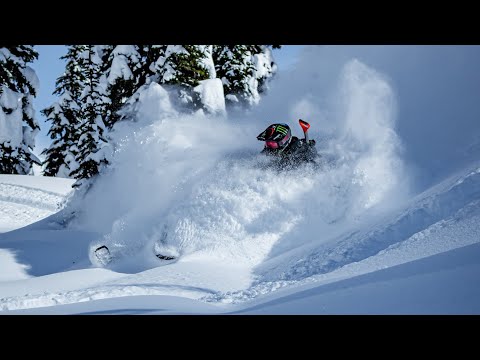 EPIC FIRST RIDE!! // Polaris 9R 146 DEEP Tree Riding!