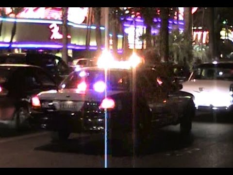 Las Vegas MPD cruiser on scene/ at a traffic stop [NV | 7/21/2011]