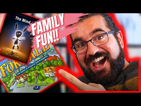 TOP FIVE BOARD GAMES FOR FAMILIES | Family Games