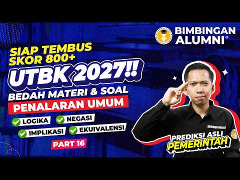 MATERI & LATIHAN SOAL & TRIK CEPAT PENALARAN UMUM 2027 | PART 16