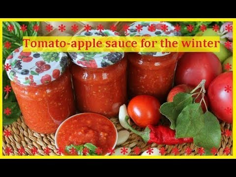 Tomato-apple sauce for the winter / Bon Appetit