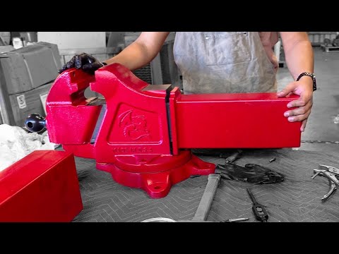 How A Fireball Hardtail Vise Is Made. 