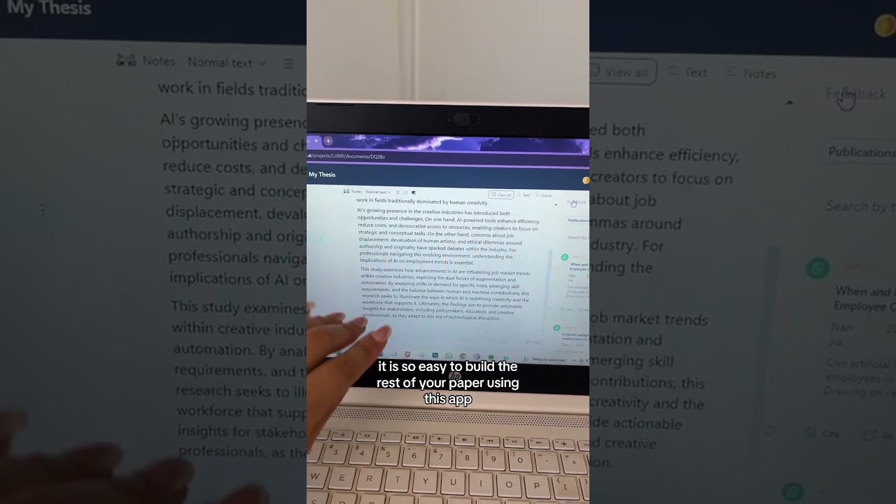 Struggling with your thesis?